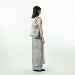 Hellolulu Clio 2 Sided Shoulder Bag S -Fashion Bag Store Hellolulu Clio 2 Sided Shoulder Bag S Silver Birch 6