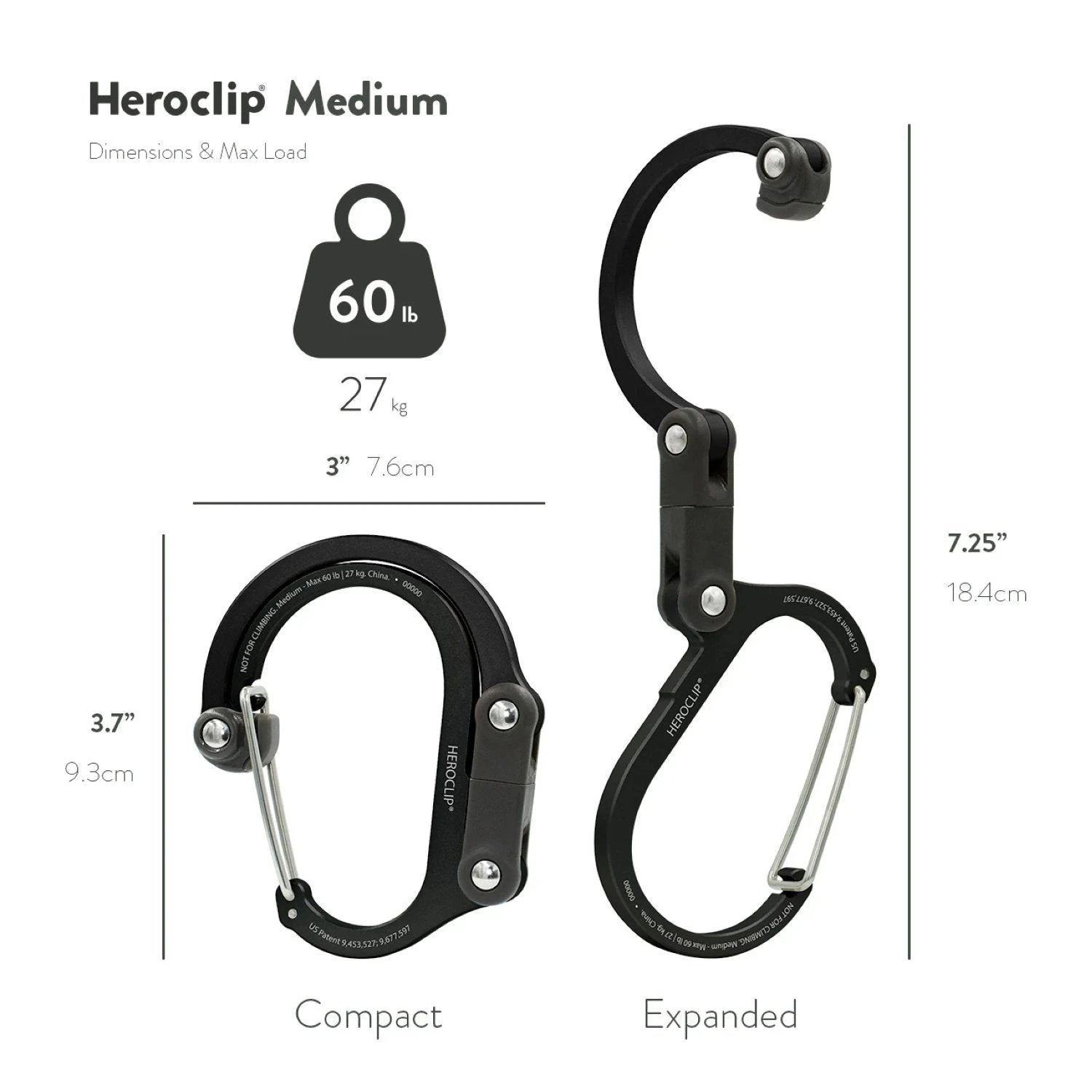 Heroclip Carabiner Medium 13 Heroclip Carabiner Medium - Image 11