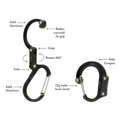 Heroclip Carabiner Medium 33 Heroclip Carabiner Medium -Fashion Bag Store Heroclip Carabiner Medium Stealth Black 4 1 b83e05c7 707c 4985 b50b 43294c3bac26