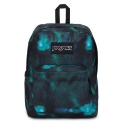 Jansport Superbreak Plus Backpack (Printed) -Fashion Bag Store Jansport Superbreak Plus Backpack Matrix Glitch 1aa 74be3b46 46ba 46db b848 d3d18bfc688a