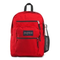 Jansport Big Student Backpack (Plain) -Fashion Bag Store Jansport Big Student Backpack Red Tape 1