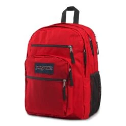 Jansport Big Student Backpack (Plain) -Fashion Bag Store Jansport Big Student Backpack Red Tape 2