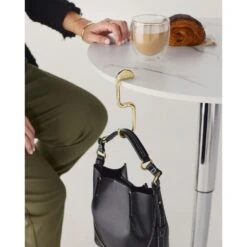 Klipsta Flip Bag Hook -Fashion Bag Store Klipsta Flip Bag Hook Gold 4