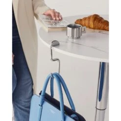 Klipsta Flip Bag Hook -Fashion Bag Store Klipsta Flip Bag Hook Silver 3