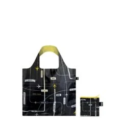 LOQI Airport Foldable Tote Bag -Fashion Bag Store LOQI Airport Bag Departures 4