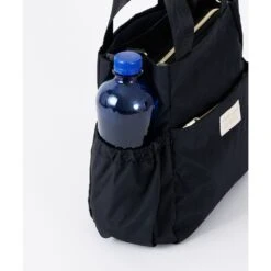 Legato Largo Fuwari 2Way A5 Tote Bag -Fashion Bag Store Legato Largo Fuwari 2Way A5 Tote Bag Black 12