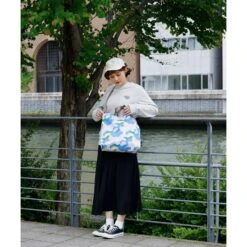 Legato Largo X Papier Tigre A4 2Way Tote Bag 36 Legato Largo X Papier Tigre A4 2Way Tote Bag -Fashion Bag Store Legato Largo x Papier Tigre A4 2Way Tote Bag Bark 14