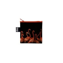 LOQI ARTIST Foldable Tote Bag -Fashion Bag Store Loqi Artist Bag Nat Geo Flamingos 4
