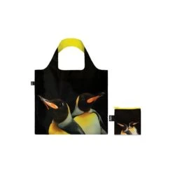 LOQI ARTIST Foldable Tote Bag -Fashion Bag Store Loqi Artist Bag Nat Geo King Penguins 2