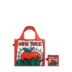 LOQI Museum Foldable Tote Bag -Fashion Bag Store Loqi Museum Bag Keith Haring New York 3