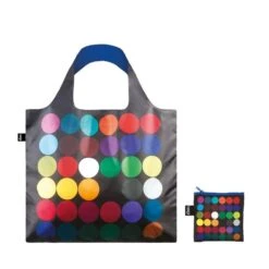 LOQI Museum Foldable Tote Bag -Fashion Bag Store Loqi Museum Bag Paul Gernes Dots 2