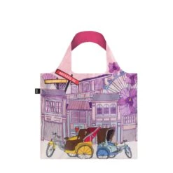 LOQI Urban Foldable Tote Bag -Fashion Bag Store Loqi Urban Bag Singapore Streets 1