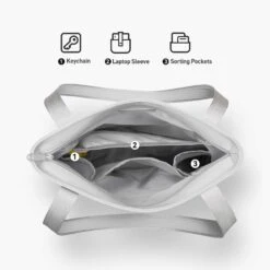 MAH Line C-600 Totepack -Fashion Bag Store MAH Line C 600 Totepack Black 4