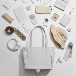 MAH Young Tour Tote Bag -Fashion Bag Store MAH Young Tour Tote Bag Caramel 8