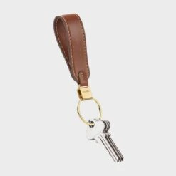 Orbitkey Loop Keychain Leather -Fashion Bag Store Orbitkey Loop Keychain Leather Caramel 1 f60a83c1 b698 4f6c a82b a08bd05d54f2
