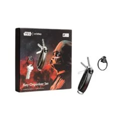 Orbitkey Star Wars Leather Key Organiser + Ring V2 Kit -Fashion Bag Store Orbitkey Star Wars Darth Vader Leather Key Organiser Ring V2 Kit 4