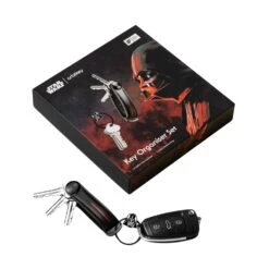 Orbitkey Star Wars Leather Key Organiser + Ring V2 Kit -Fashion Bag Store Orbitkey Star Wars Darth Vader Leather Key Organiser Ring V2 Kit 8