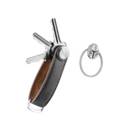 Orbitkey Star Wars Leather Key Organiser + Ring V2 Kit -Fashion Bag Store Orbitkey Star Wars Mandalorian Leather Key Organiser Ring V2 Kit 2