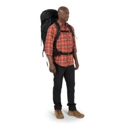 Osprey Kestrel 68 Backpack L/XL - Men's Backpacking -Fashion Bag Store Osprey Kestrel 68 Backpack LXl Black 8