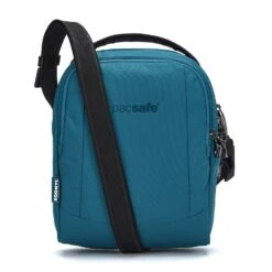 Pacsafe LS100 Anti-Theft Crossbody Bag -Fashion Bag Store Pacsafe LS100 Anti Theft Crossbody Bag Tidal Teal 1