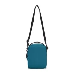 Pacsafe LS100 Anti-Theft Crossbody Bag -Fashion Bag Store Pacsafe LS100 Anti Theft Crossbody Bag Tidal Teal 4