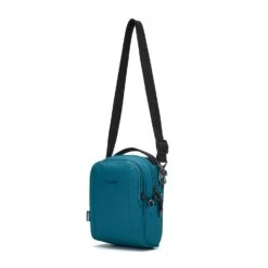 Pacsafe LS100 Anti-Theft Crossbody Bag -Fashion Bag Store Pacsafe LS100 Anti Theft Crossbody Bag Tidal Teal 5