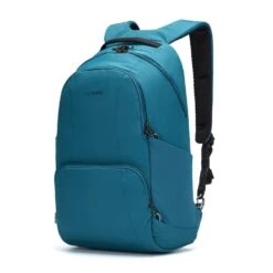 Pacsafe LS450 Anti-Theft Backpack -Fashion Bag Store Pacsafe LS450 Backpack Tidal Teal 3