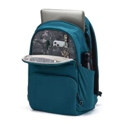 Pacsafe LS450 Anti-Theft Backpack -Fashion Bag Store Pacsafe LS450 Backpack Tidal Teal 6