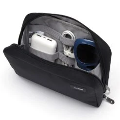 Pacsafe RFIDsafe Gear Pouch -Fashion Bag Store Pacsafe RFIDsafe Gear Pouch Jet Black 8