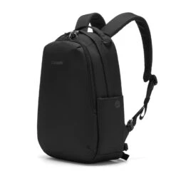 Pacsafe V Anti-Theft 16L All-Around Backpack -Fashion Bag Store Pacsafe V 16L All Around Backpack Jet Black 3