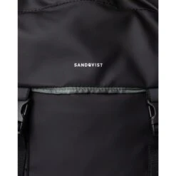 Sandqvist Jonatan Backpack -Fashion Bag Store Sandqvist Jonatan Backpack Black 3a