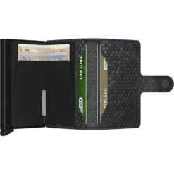 Secrid Miniwallet (Hexagon) 16 Secrid Miniwallet (Hexagon) -Fashion Bag Store Secrid Miniwallet Hexagon Black 4 1 1