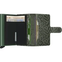 Secrid Miniwallet (Hexagon) 20 Secrid Miniwallet (Hexagon) -Fashion Bag Store Secrid Miniwallet Hexagon Green 4