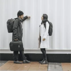 Thule Accent Recycled Convertible Backpack 17L -Fashion Bag Store Thule Accent Recycled Convertible Backpack 17L Black 12