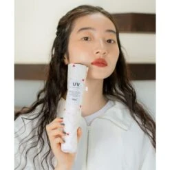 WPC Airlight UV Protection Umbrella 55cm (Printed) -Fashion Bag Store WPC Airlight UV Protection Umbrella 55cm Bicolor Petit Heart Off White 4