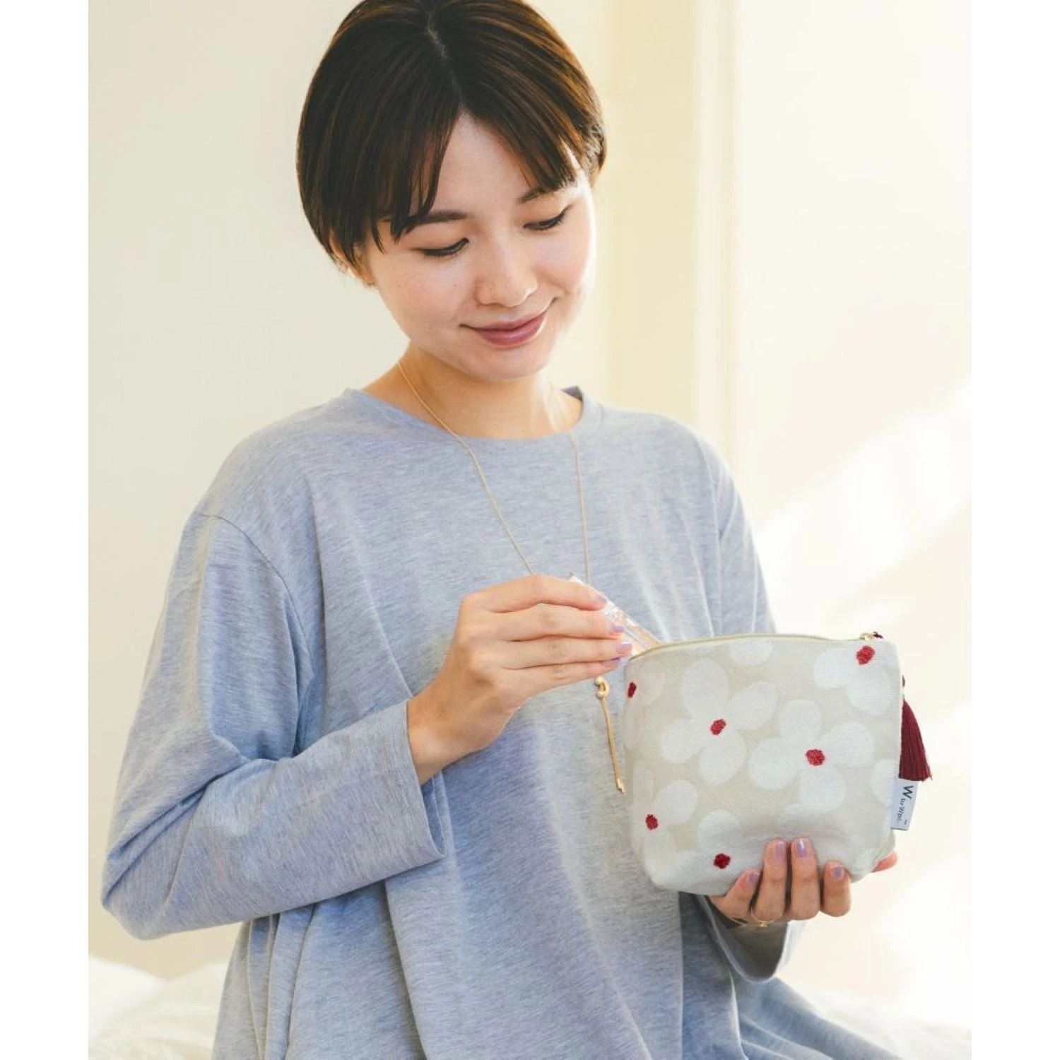 WPC Gobelins Tapestry Boat Shaped Round Pouch 14 WPC Gobelins Tapestry Boat Shaped Round Pouch - Image 12