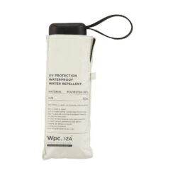 WPC IZA Compact UV Protection UPF 50+ Umbrella 53cm -Fashion Bag Store WPC IZA Compact UV Protection UPF 50 Parasol 53cm Off White 2