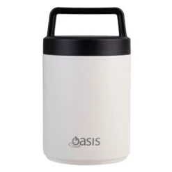 Oasis Stainless Steel Insulated Dual Compartment Food Flask With Handle 480ML -Fashion Bag Store a9f58927d2fd4fdbc3981074a69eb357 6668440e 65f1 493d 9572 c6dc61a10f3e