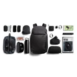 Bellroy Venture Travel Pack 26L - Jetblack -Fashion Bag Store bellroy venture travel pack 26l jetblack 15