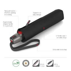 Knirps T.200 Medium Duomatic (UV Protection) -Fashion Bag Store c329125dbedeefd3343c73cbefac26ba b72a197c d75d 40ce ac6e 3999d95987ec