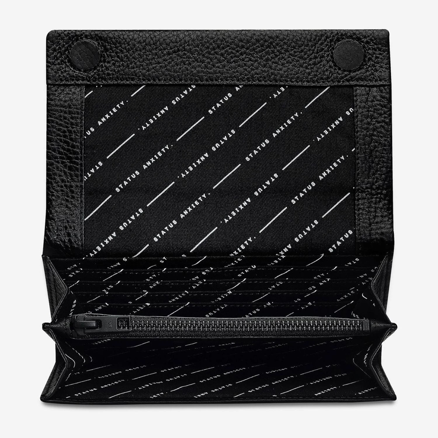 Status Anxiety Nevermind Leather Wallet 9 Status Anxiety Nevermind Leather Wallet - Image 7