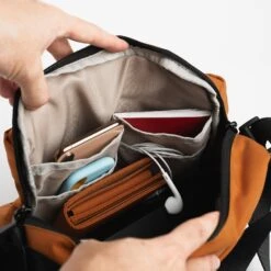 Crossing Jet Set Anti-Theft Multi-Sling With RFID -Fashion Bag Store crossing jet set anti theft multi sling with rfid bronze 6