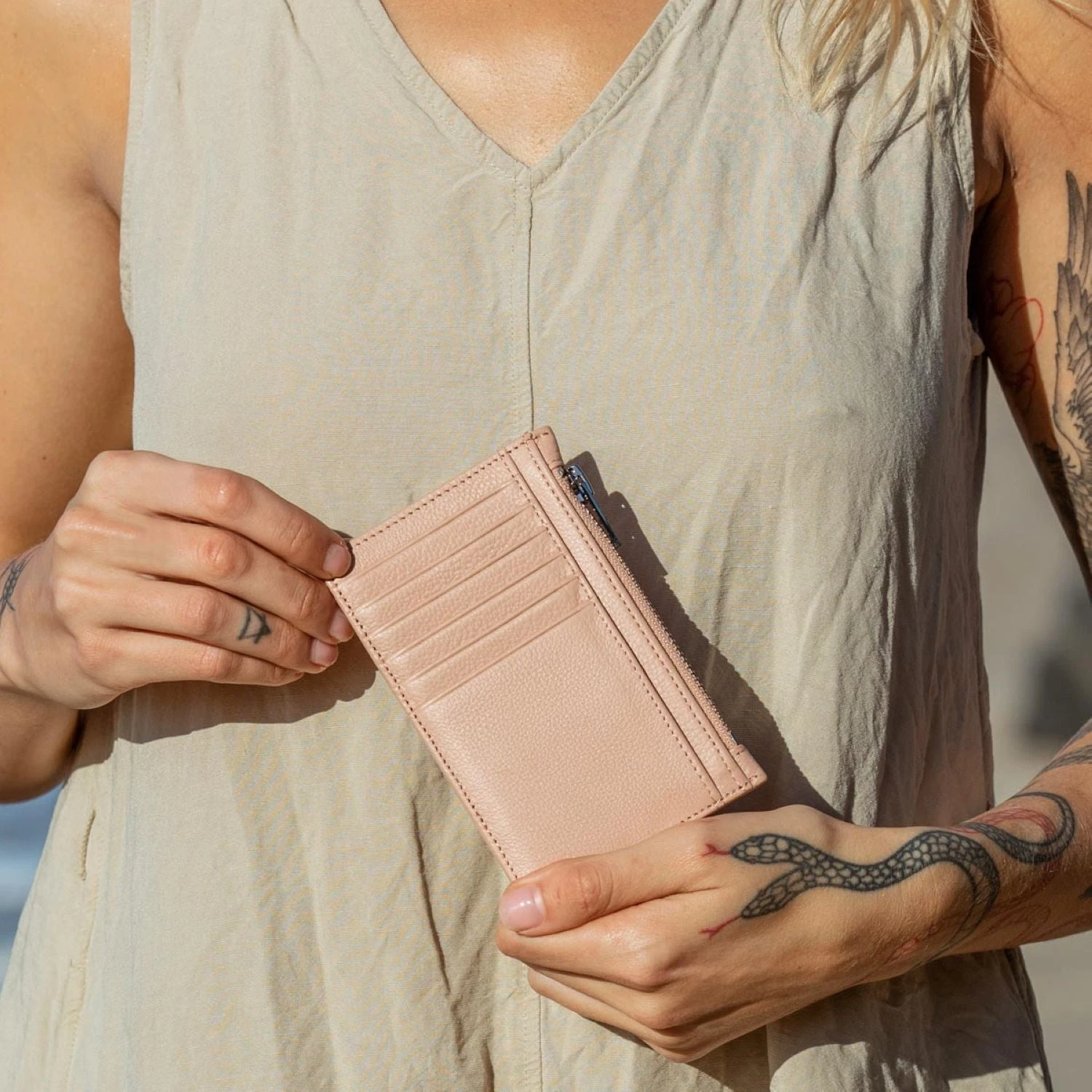 Status Anxiety Avoiding Things Leather Wallet 16 Status Anxiety Avoiding Things Leather Wallet - Image 14