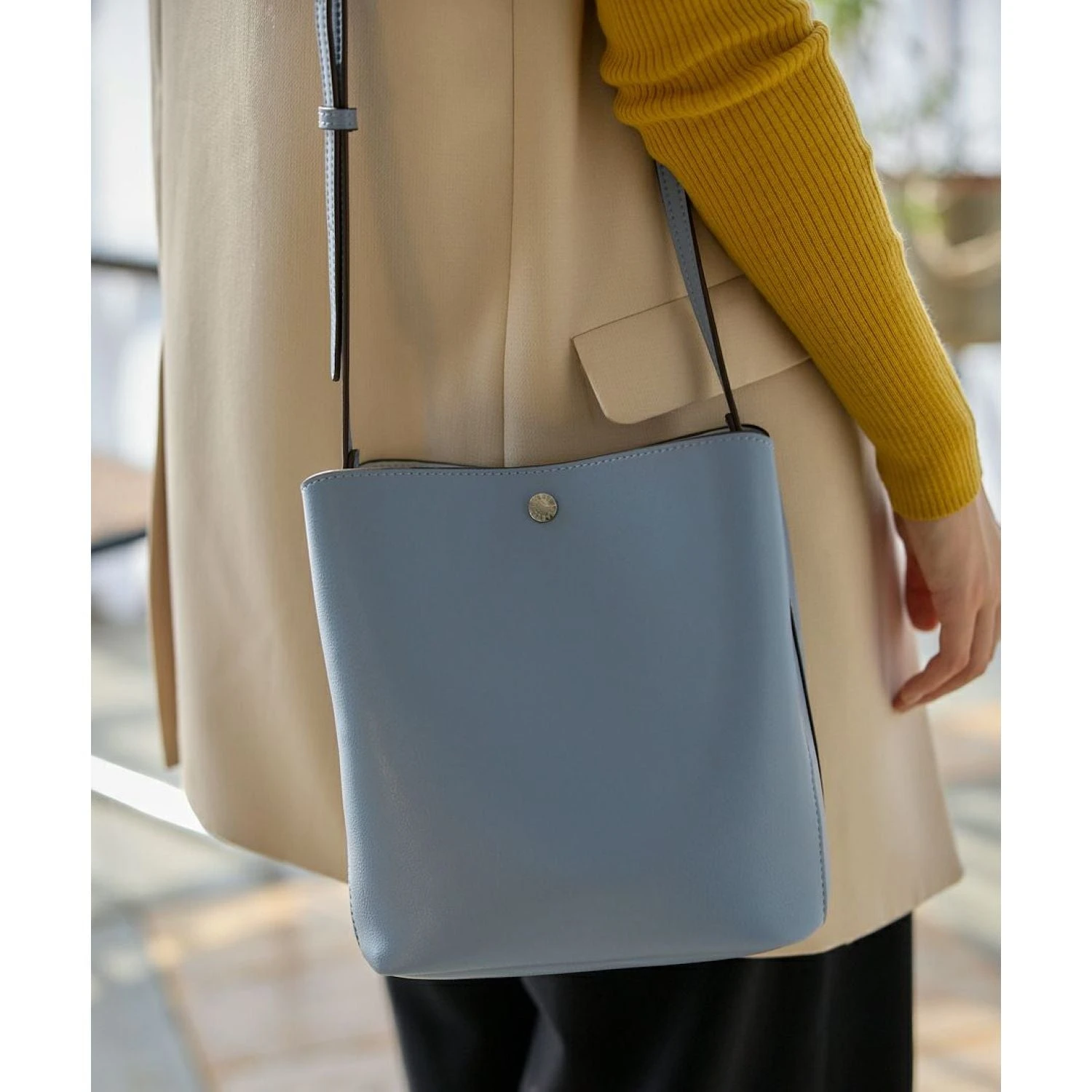 Legato Largo Light Weight Series Vertical Shoulder Bag 15 Legato Largo Light Weight Series Vertical Shoulder Bag - Image 13